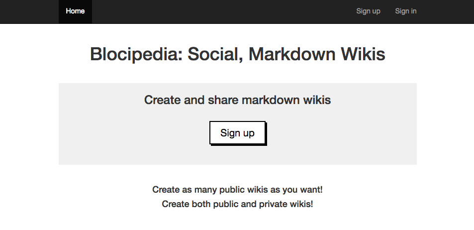 Blocipedia: Information sharing through markdown-based wikis